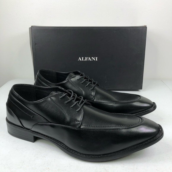Alfani Sheldon Black Oxford Dress Shoes main image 11